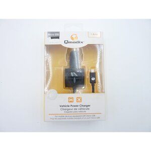 Qmadix vehicle power charger Micro USB NEW